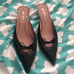 Miu Miu Slip on Shoes